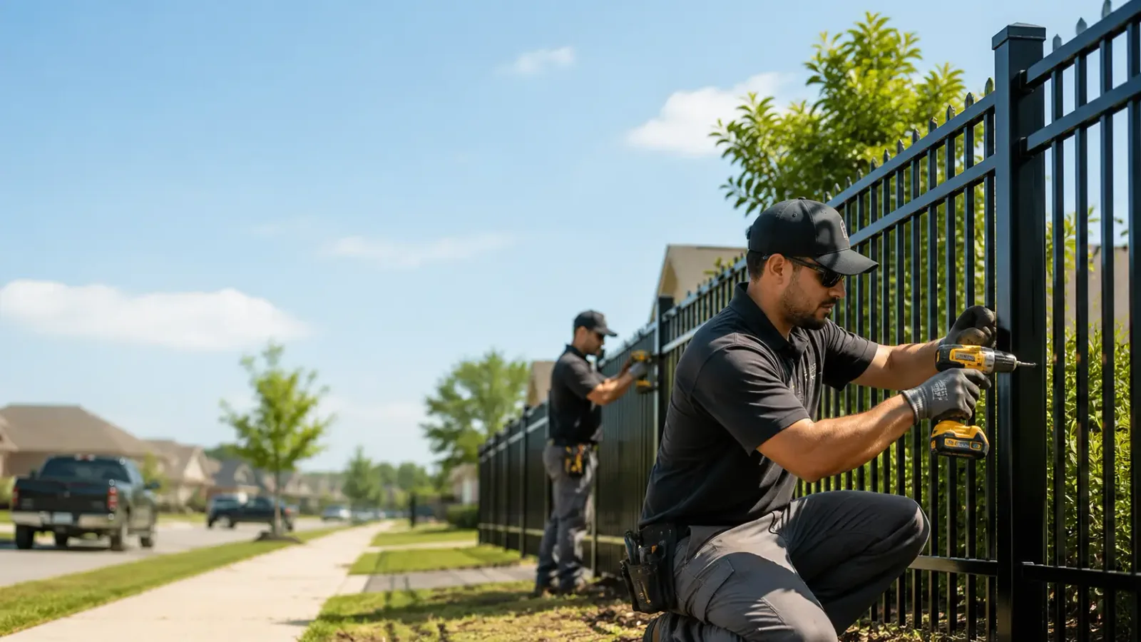 Metal Fence Installation in Hyde Park, NY